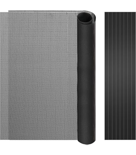 BRIEFCEC Stoffilter, ventilatorafdekkingen, 140 mm, fijn mesh-filter, 80 mazen, nylon, ultrafijne ventilator, stoffilter, pc-stoffilter met schroeven, compatibel pc-koeler, ventilatorrooster, voeding