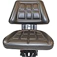 Black TRIBACK Suspension SEAT FITS Massey Ferguson 230 231 234 234H 234S 235 240 245 250 254 255 TRAC SEATS Brand
