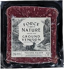 Force of Nature Meats Ground Venison, 14 OZ