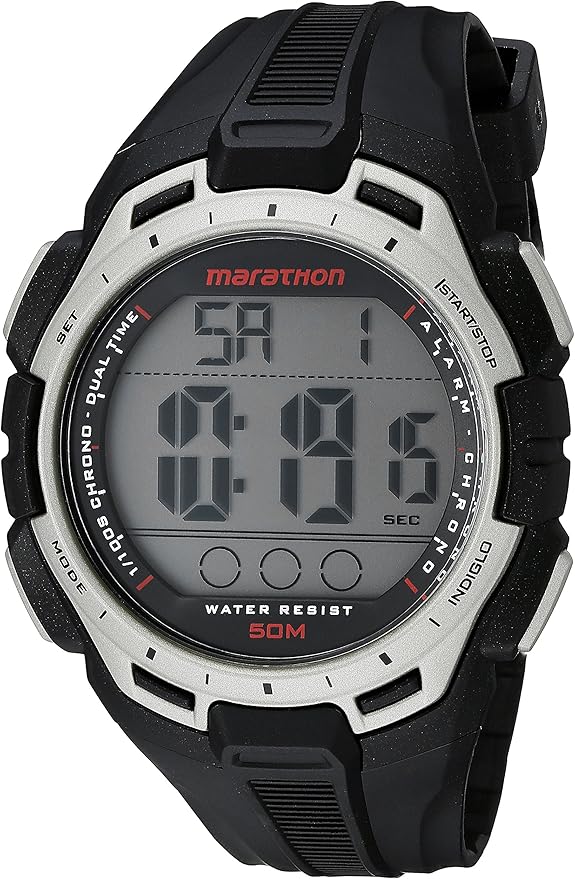 Amazon Marathon By Timex Men s TW5K94600 Digital Full Size Black