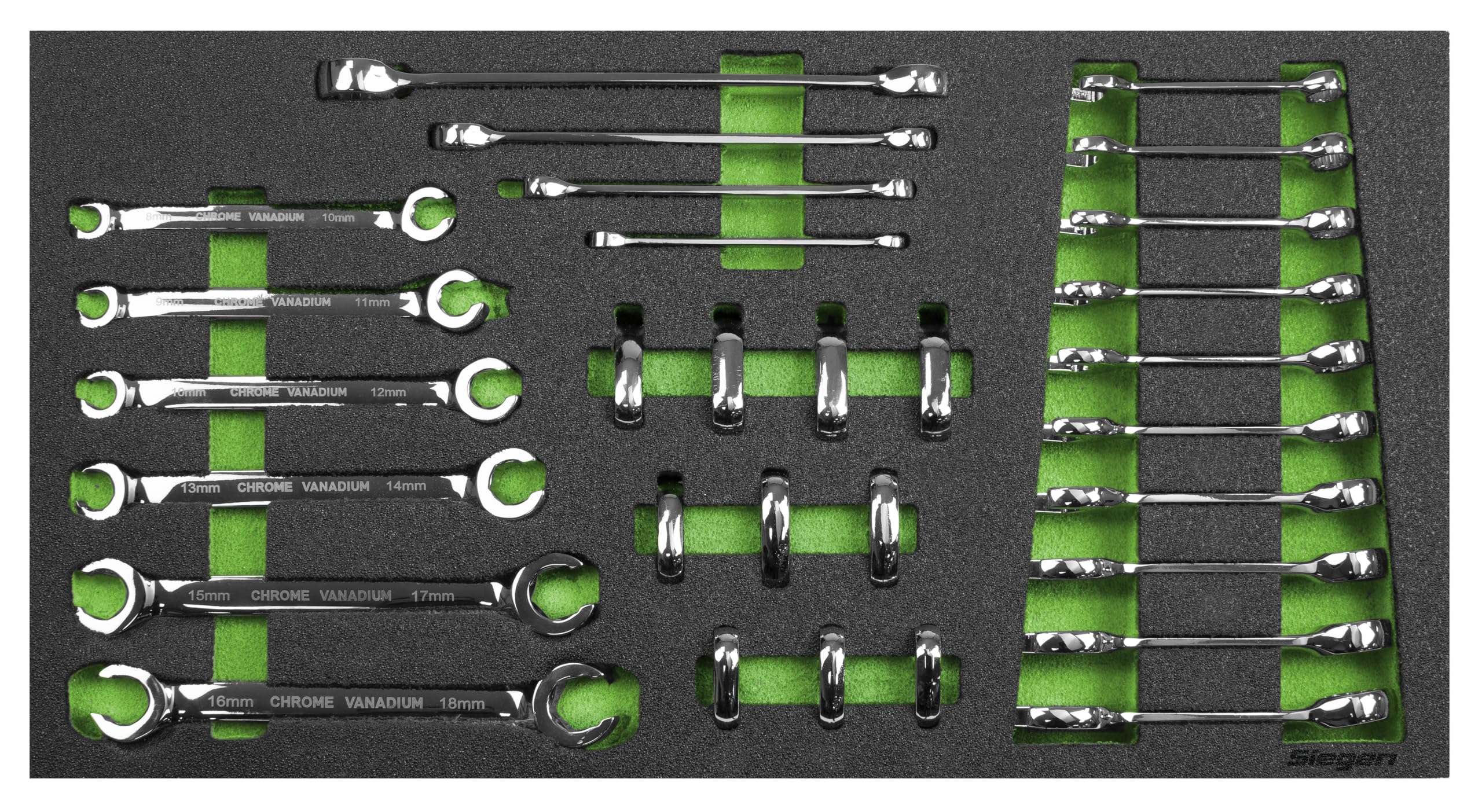 Sealey Siegen 30pc Specialised Spanner Set with Tool Tray - S01274