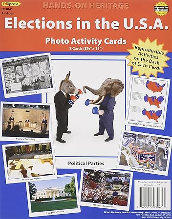 Photo Activity Cards Elections in the U.S.A.