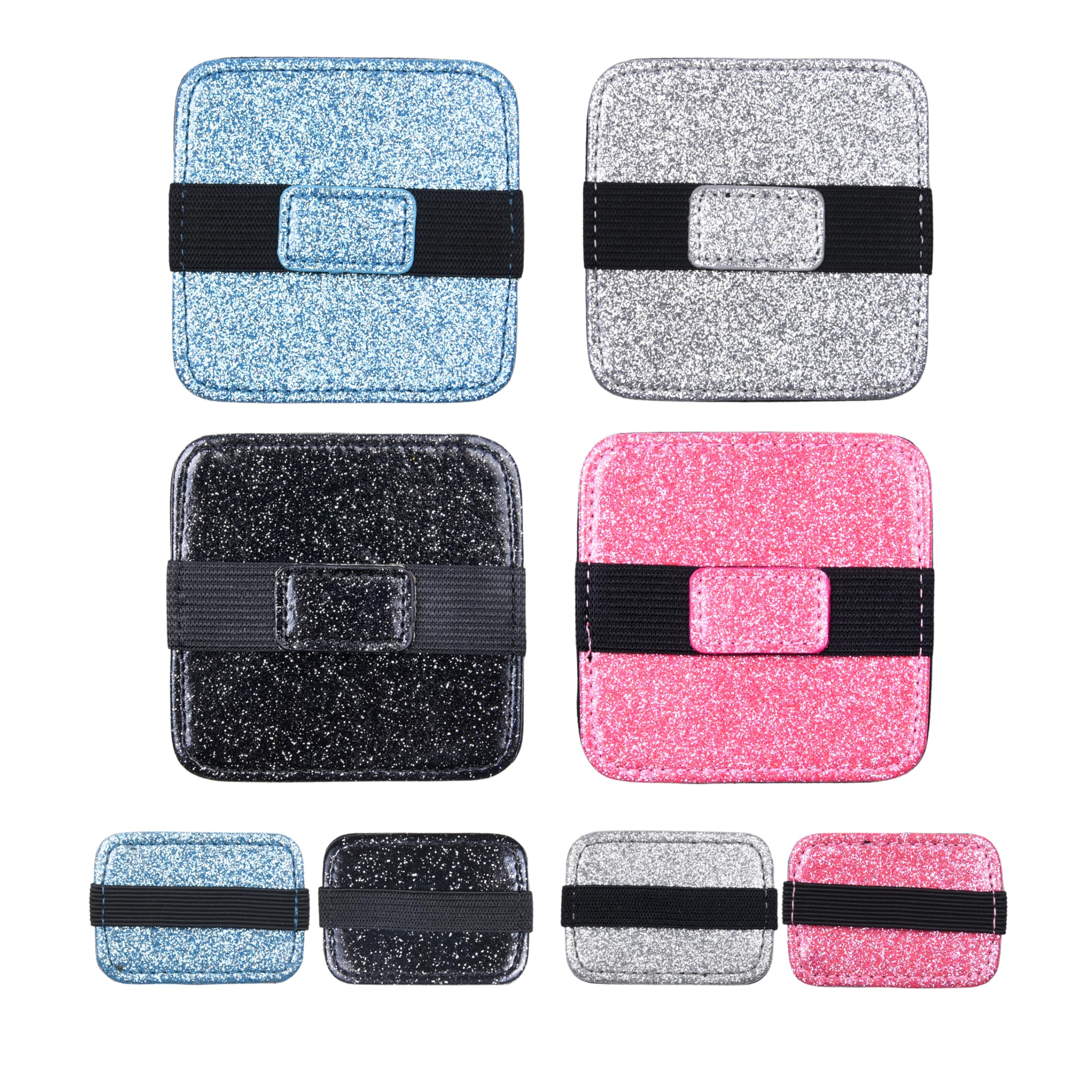 ECO-FUSED 8x Screen Cleaning Pads - Glitter Microfiber Cleaning Cloth Pads - Screen Cleaner Screen Wipes for Electronics - Glasses Cleaning Cloths - Tablets, Laptops, Tv, Smartphones