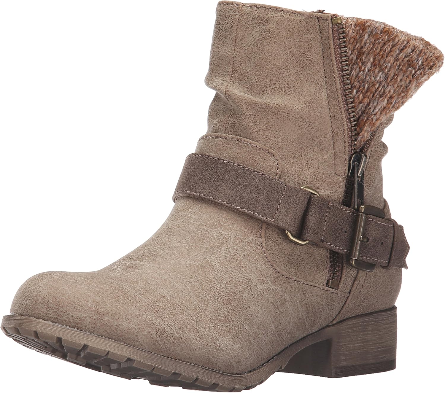 Jellypop Women's Rosalie Engineer Boot MidCalf