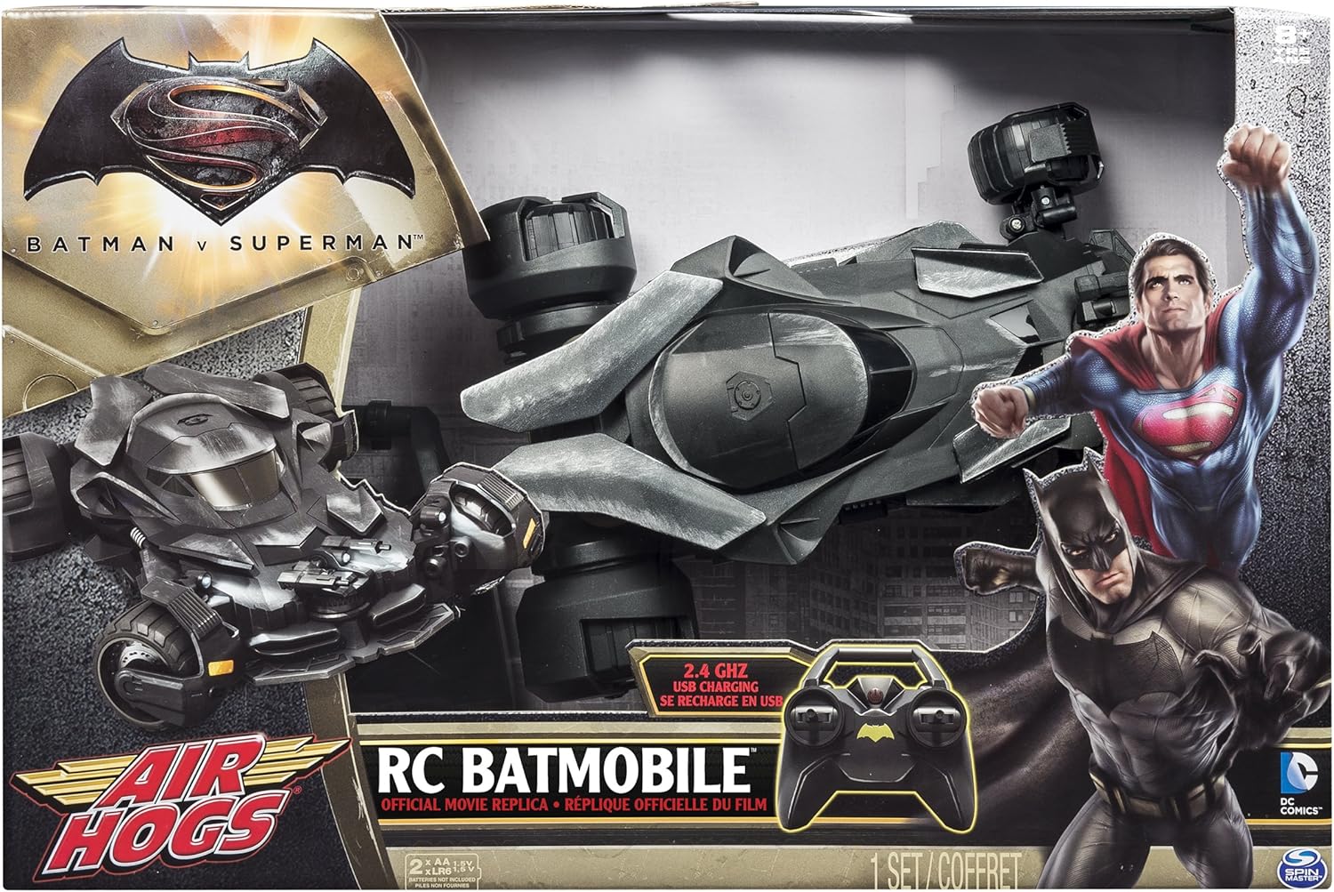 air hogs batmobile remote control vehicle