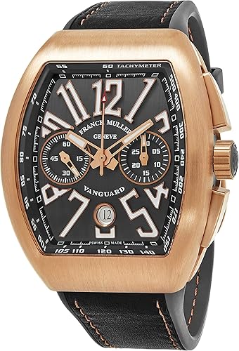 Franck Muller Vanguard Mens Rose Gold Automatic Chronograph Franck Muller