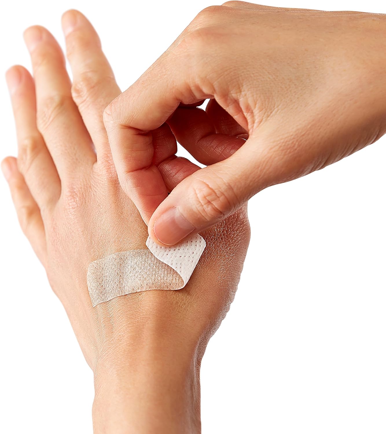 Curad Truly Ouchless Silicone Adhesive Bandages, Fabric Bandages are .75 x 3 inches, for Delicate or Sensitive Skin, 20 Count: Health & Personal Care