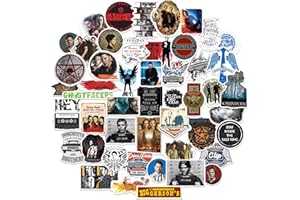 GRAPHICS & MORE Supernatural Stickers Die Cut Vinyl Sticker Variety Pack - Laptop, Water Bottle, Scrapbooking, Tablet, Skateboard, Indoor/Outdoor - Set of 50