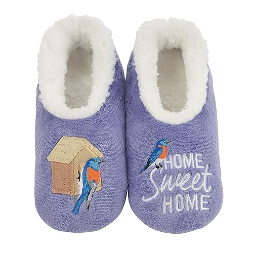 Snoozies Pairable Slipper Socks Funny House Slippers for Women