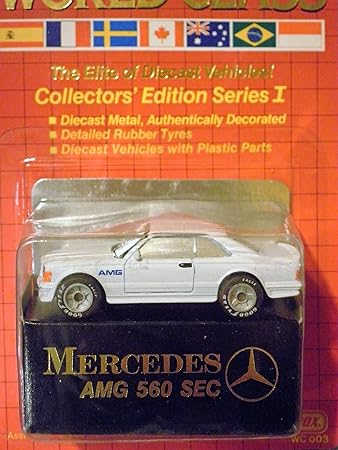 Buy Mercedes Benz Amg 560 Sec White Matchbox World Class Red Card Collector S Edition Series 1 3 Online At Low Prices In India Amazon In