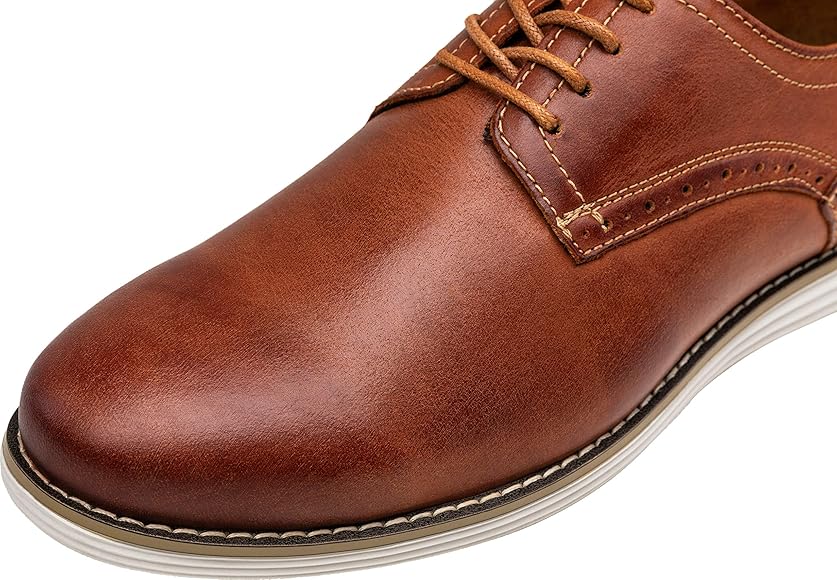 tan leather dress shoes