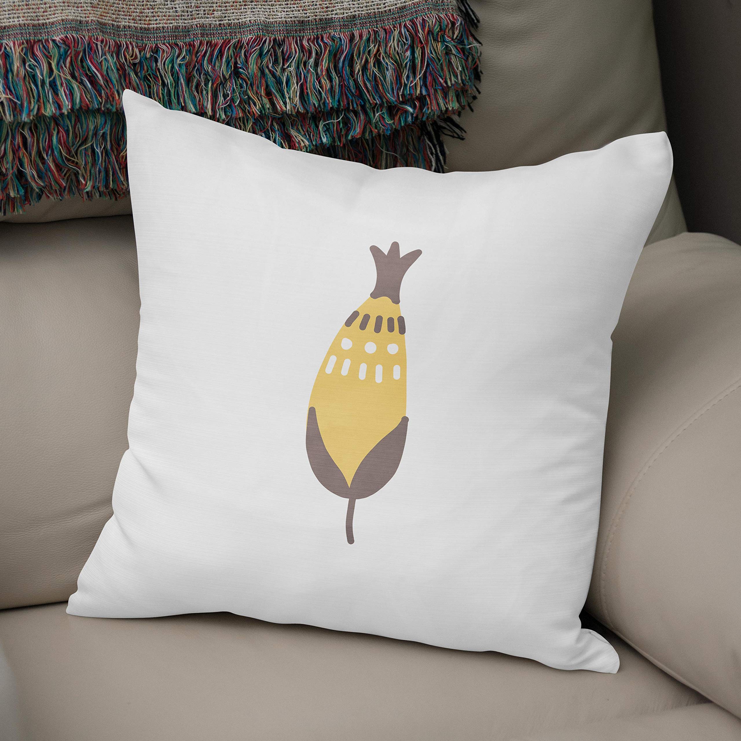 Bonamaison, Decorative Cushion Cover - 50% Cotton 50% Polyester - 43x43cm - Designed and Manufactured in Turkey