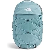 The North Face Women's Borealis Commuter Laptop Backpack - Everyday Travel Bag, 16" Laptop Sleeve, Reflective Details, Blue Eclipse Light Heather/Blue Eclipse, One Size