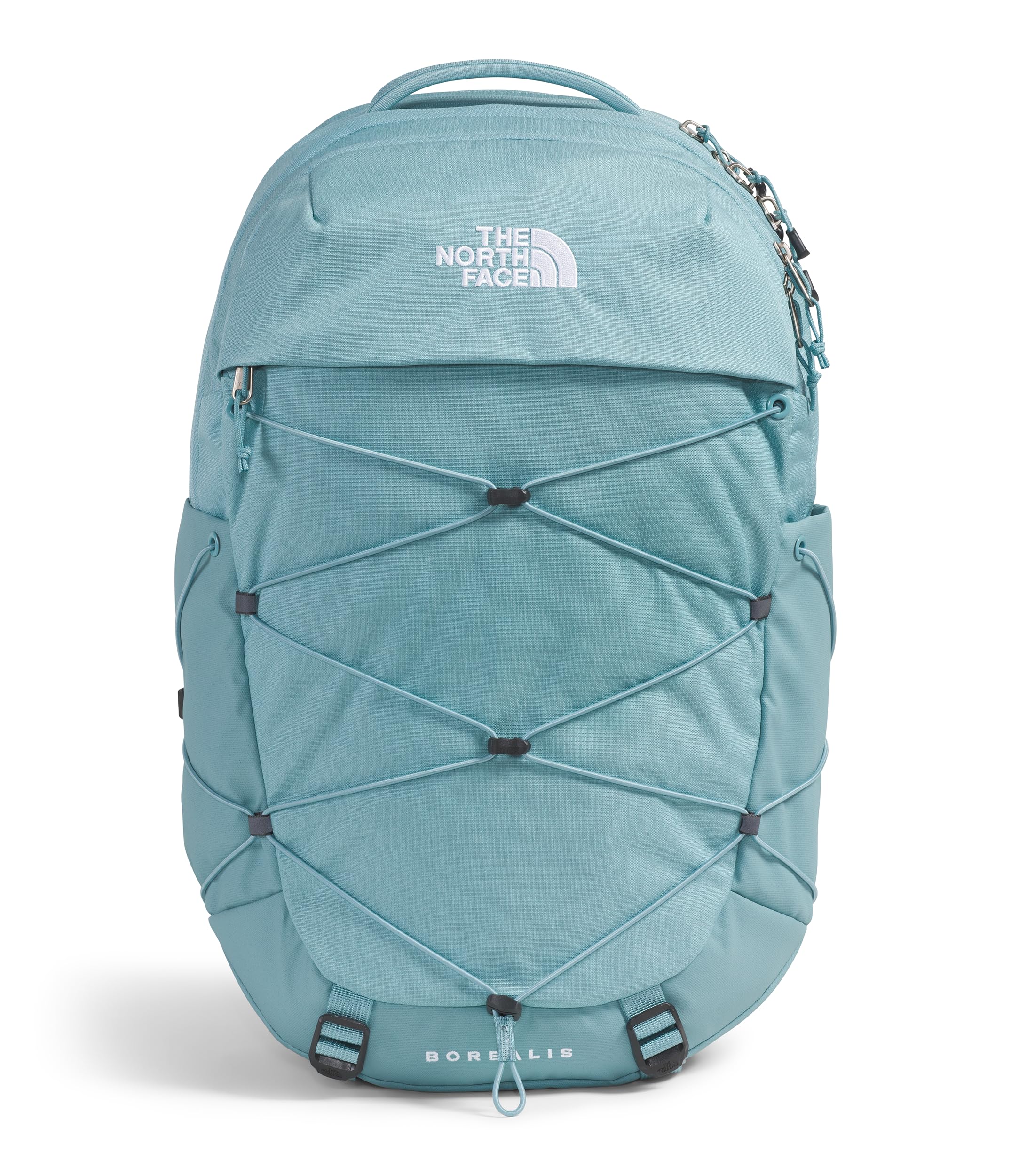 The North Face Women's Borealis Commuter Laptop Backpack - Everyday Travel Bag, 16" Laptop Sleeve, Reflective Details, Blue Eclipse Light Heather/Blue Eclipse, One Size Image