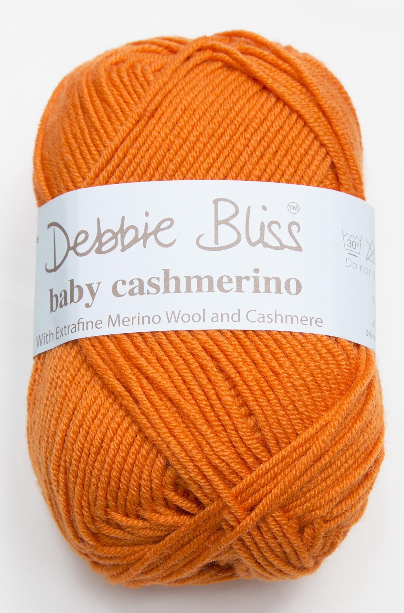 DEBBIE BLISS BABY CASHMERINO HAND KNITTING YARN WOOL Crochet- 50g ORANGE 92