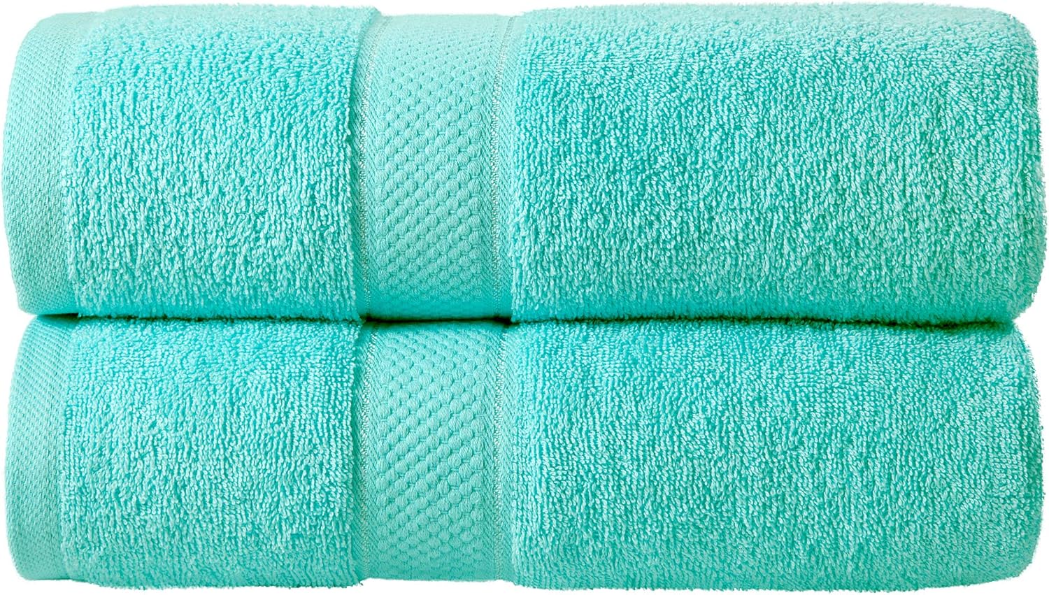 Todd Linens 2Piece Bale Bath Sheet Gift Set 500 GSM 100 Cotton Blue