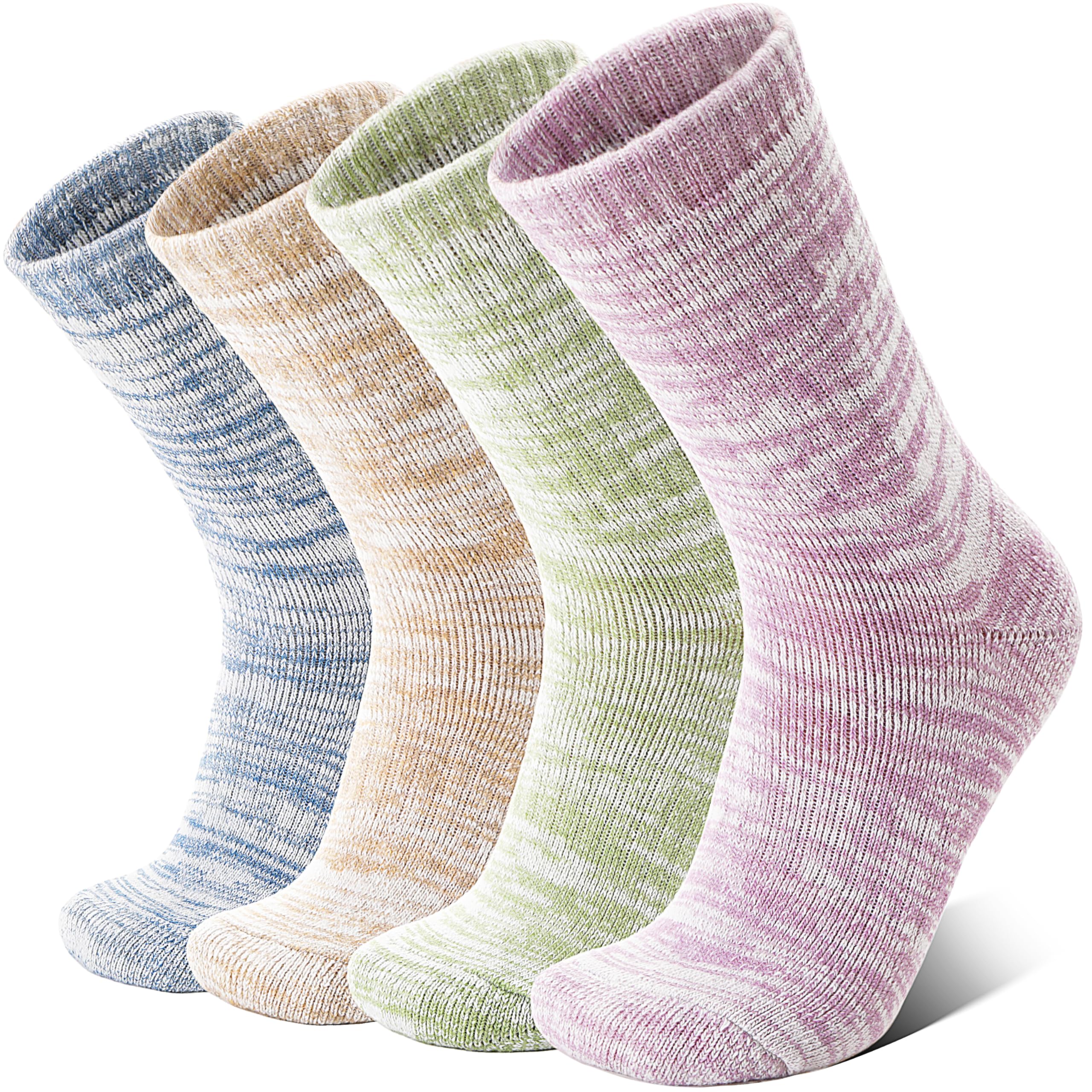 Photo 1 of *MISSING PARTS UNKNOWN*
Anlisim Merino Wool Warm Boot Hiking Socks Thermal Extra Thick Winter Cozy Crew Comfy Cushioning Work Women Men Socks 4 Pairs(Color Mix,M)