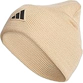 Adidas Men's Wide Cuff Beanie – Tall Fit Slouchy Cuffed Knit Winter Hat
