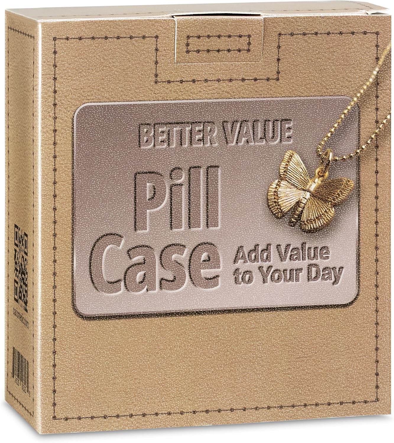 Weekly Travel Pill Organizer - Prescription and Medication Wallet Pill Box Reminder, Pill Container Dispenser Case, Vitamin Caddy Organizer, for 4 Times A Day, 7 Days a Week: Health & Personal Care