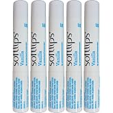Softlips Lip Balm Protectant SPF 20, Vanilla (Pack of 5)