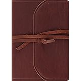 ESV Journaling Bible, Interleaved Edition (Brown, Flap with Strap)