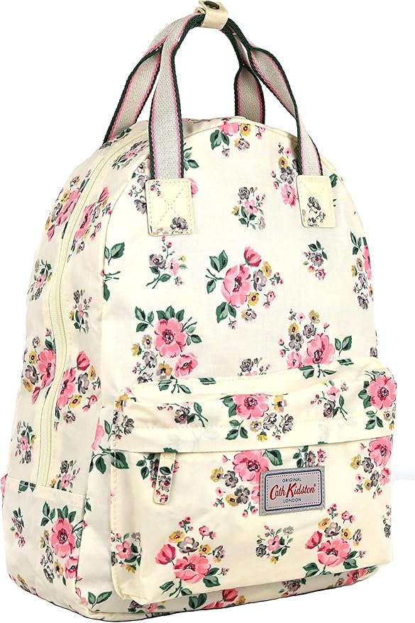 Cath Kidston Backpack Rucksack Grove Bunch in Warm Cream Oilcloth Amazon.co.uk Luggage