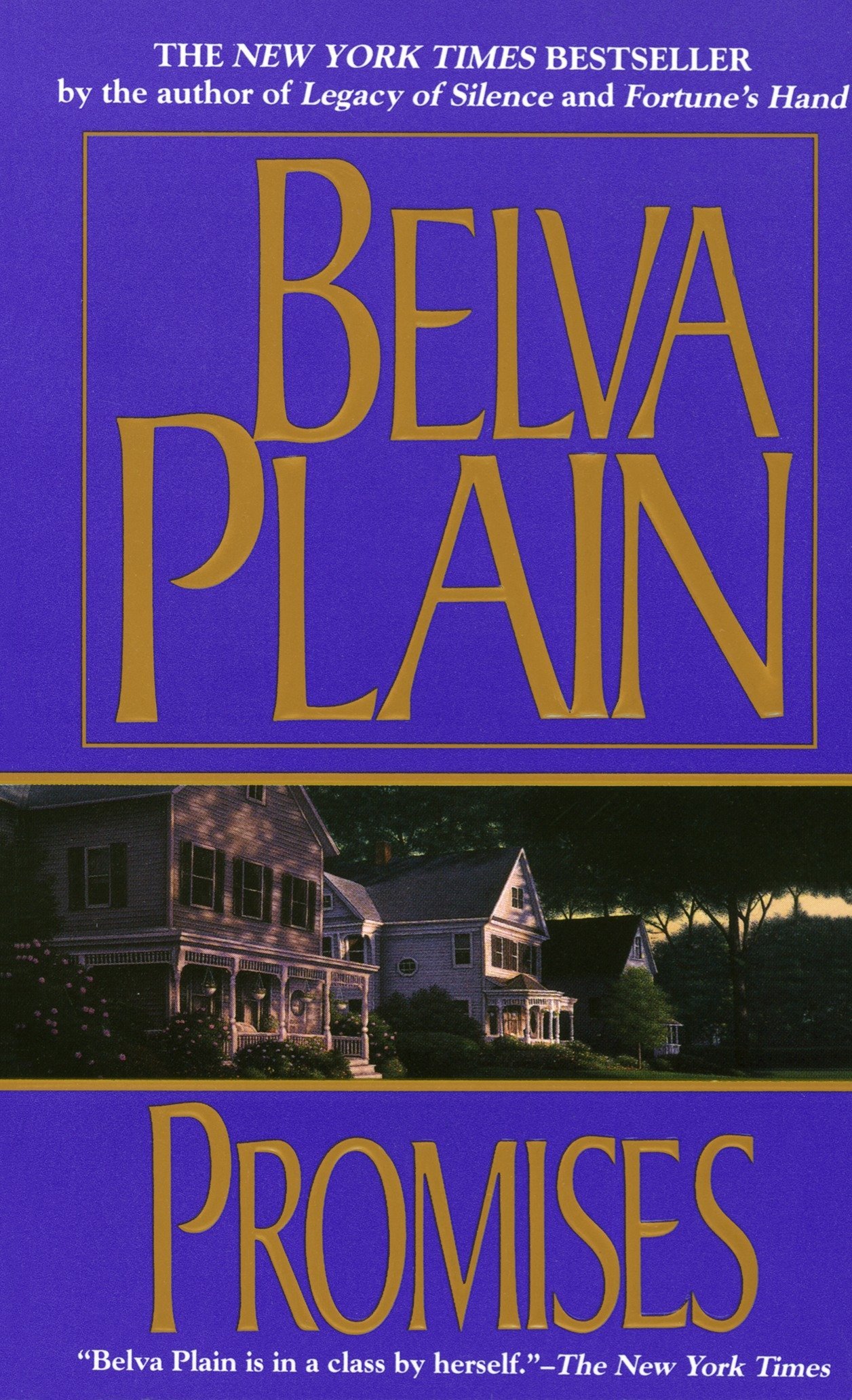 Amazon Com Promises A Novel 9780440216872 Plain Belva Books