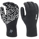 HOT SHOT Men's Waterproof Fishing Gloves with Textured Grip Palm &ndash; Breathable Touchscreen Compatible Gloves