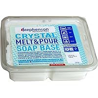 Stephenson Kosher Goat's Milk Melt and Pour Soap Base, 2-Pound