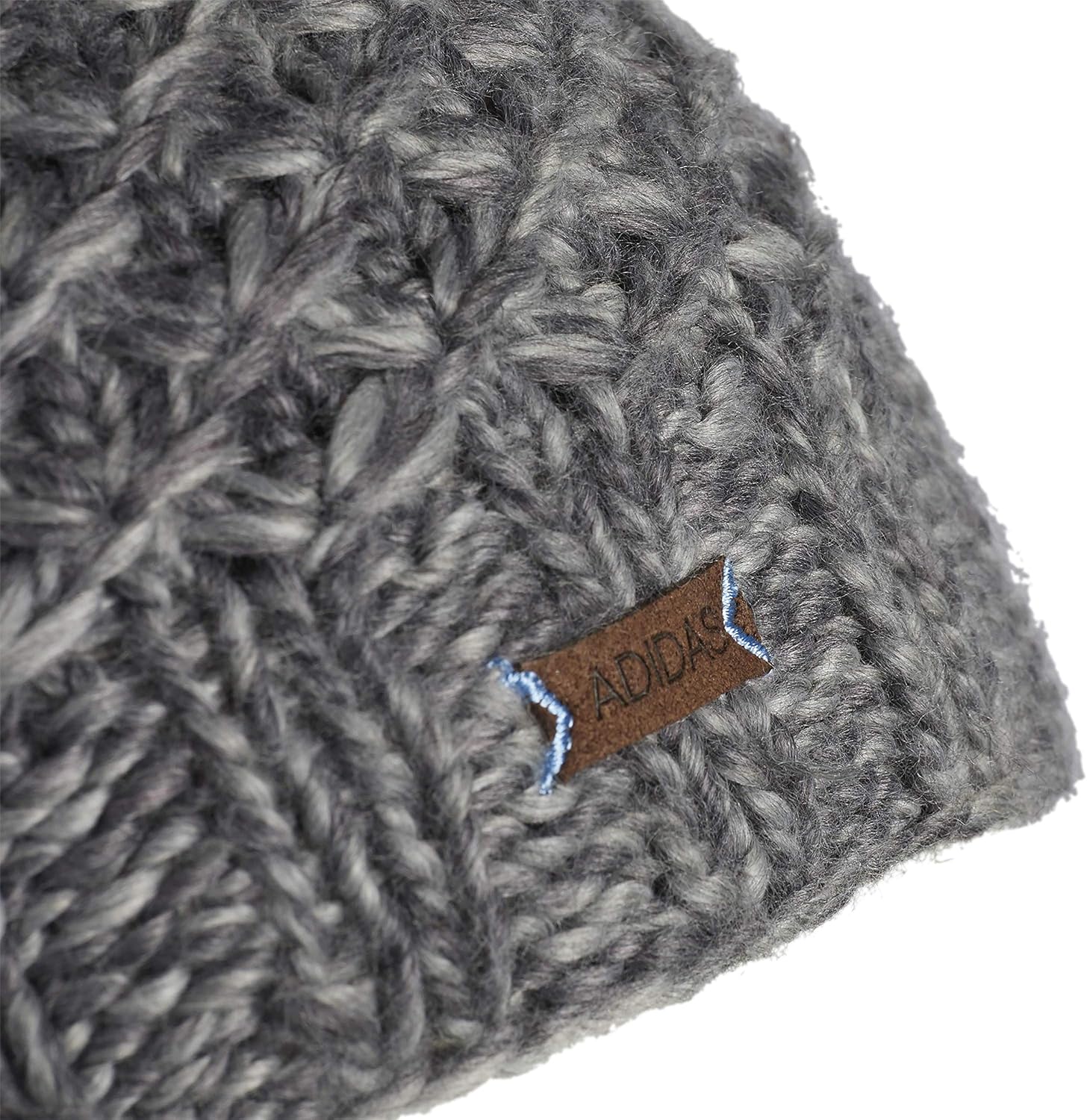 adidas Women's Whittier Beanie, Deepest Space/Grey Marl, ONE SIZE : Clothing