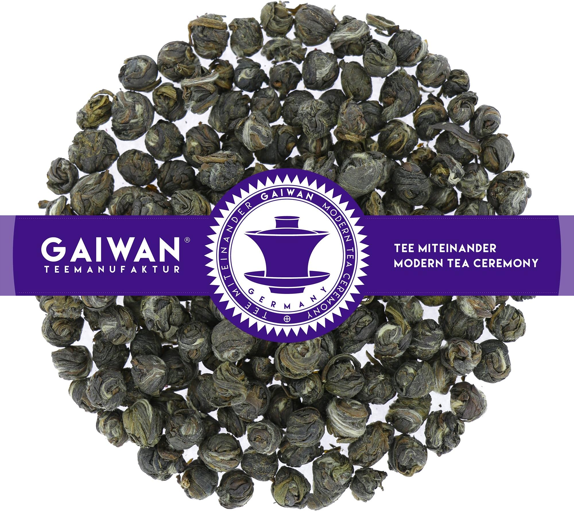 No. 1146: Loose leaf green tea "Jasmine Phoenix Dragon Pearls" - 1000 g (1 kg, 35.3 oz, 2.2 lbs) - GAIWAN® GERMANY - green tea from China