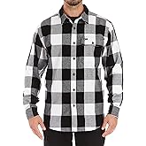 Smith's Workwear Mens Buffalo Pocket Flannel Button-up Shirt
