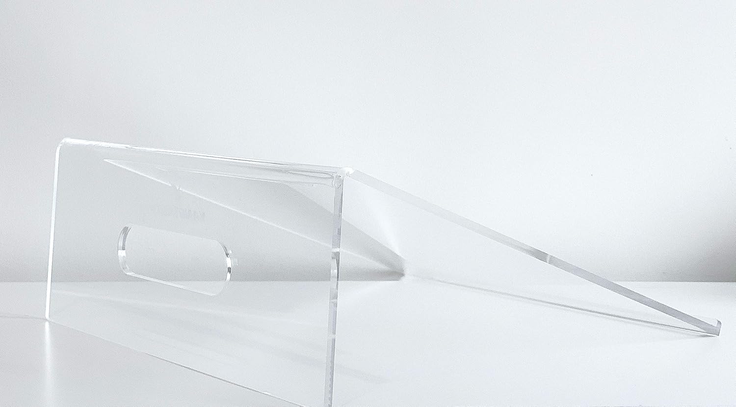 Yangtastic® Premium Acrylic Writing Slope with Handle, Pen Holder, Anti-Slip Border for Children Adults, Clear - Image 3