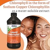 NOW Foods Chlorophyll Liquid Mint 473ml Detox Drink High-Dose view 3