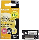 Casio disc title printer ink ribbon TR-18BK-3P