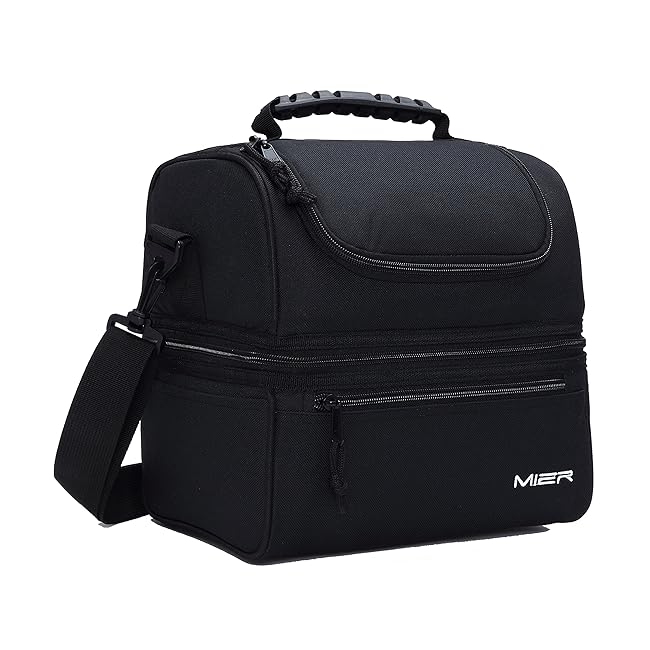 MIER Adult Lunch Box Insulated Lunch Bag Large...