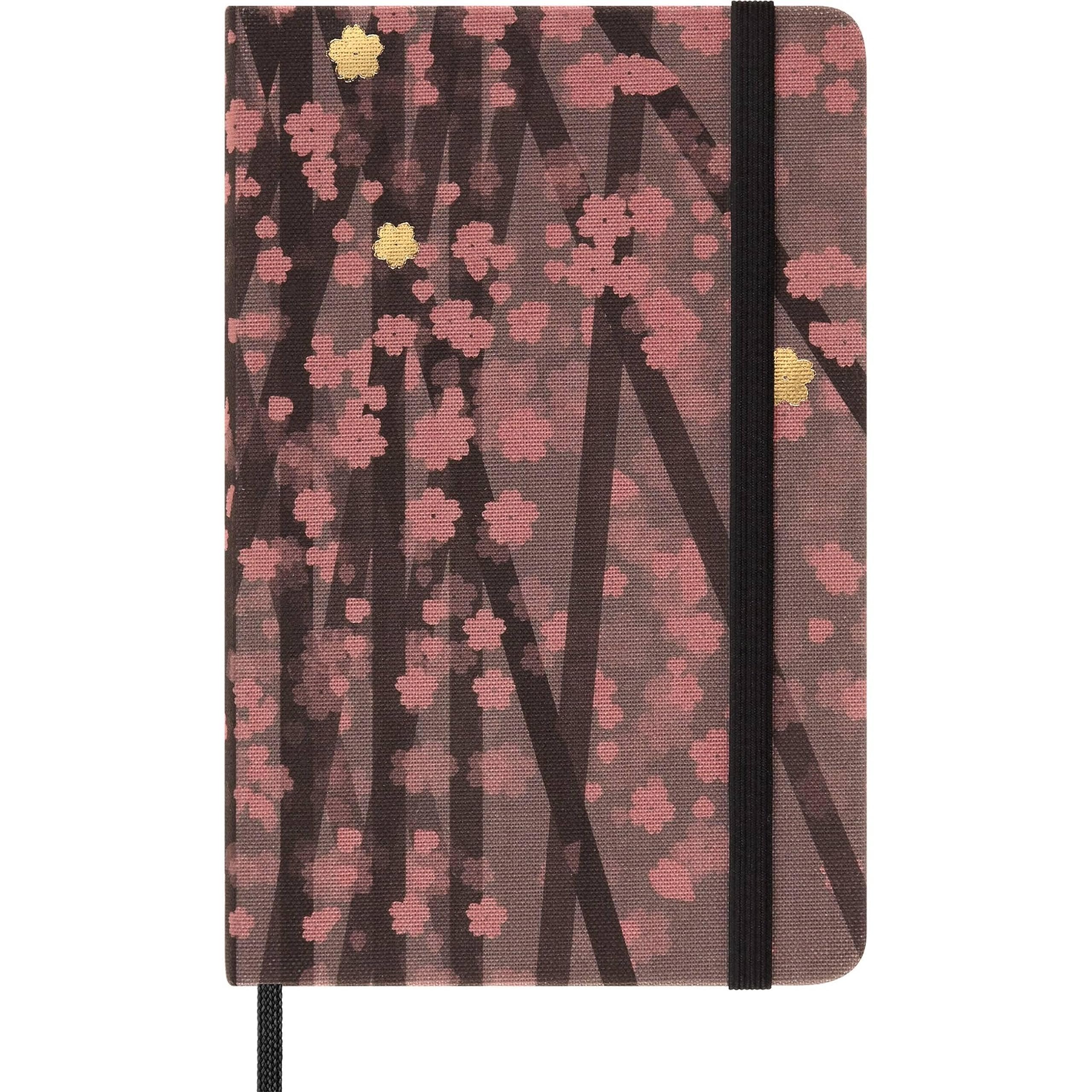 Moleskine - Limited Edition Notebook, Sakura Notebook with Themed Graphics, Ruled Layout and Fabric Hard Cover, Size Pocket 9x14cm, 192 pages