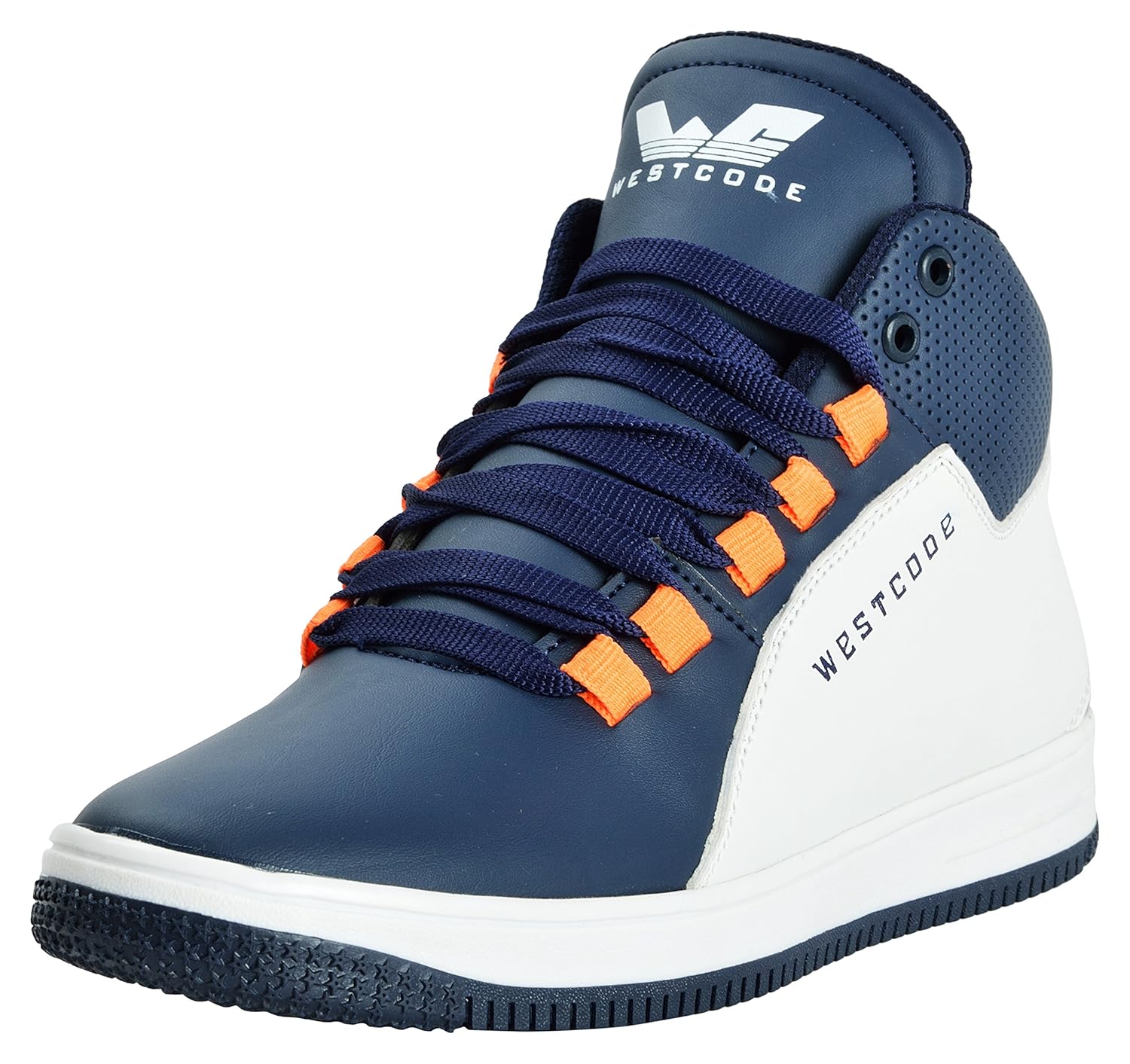 nike blue and black high tops