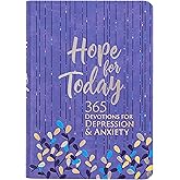 Hope for Today: 365 Devotions for Depression & Anxiety (Faux Leather) – 365 Daily Devotions to Help Find Hope, Joy, and Peace Through God’s Love