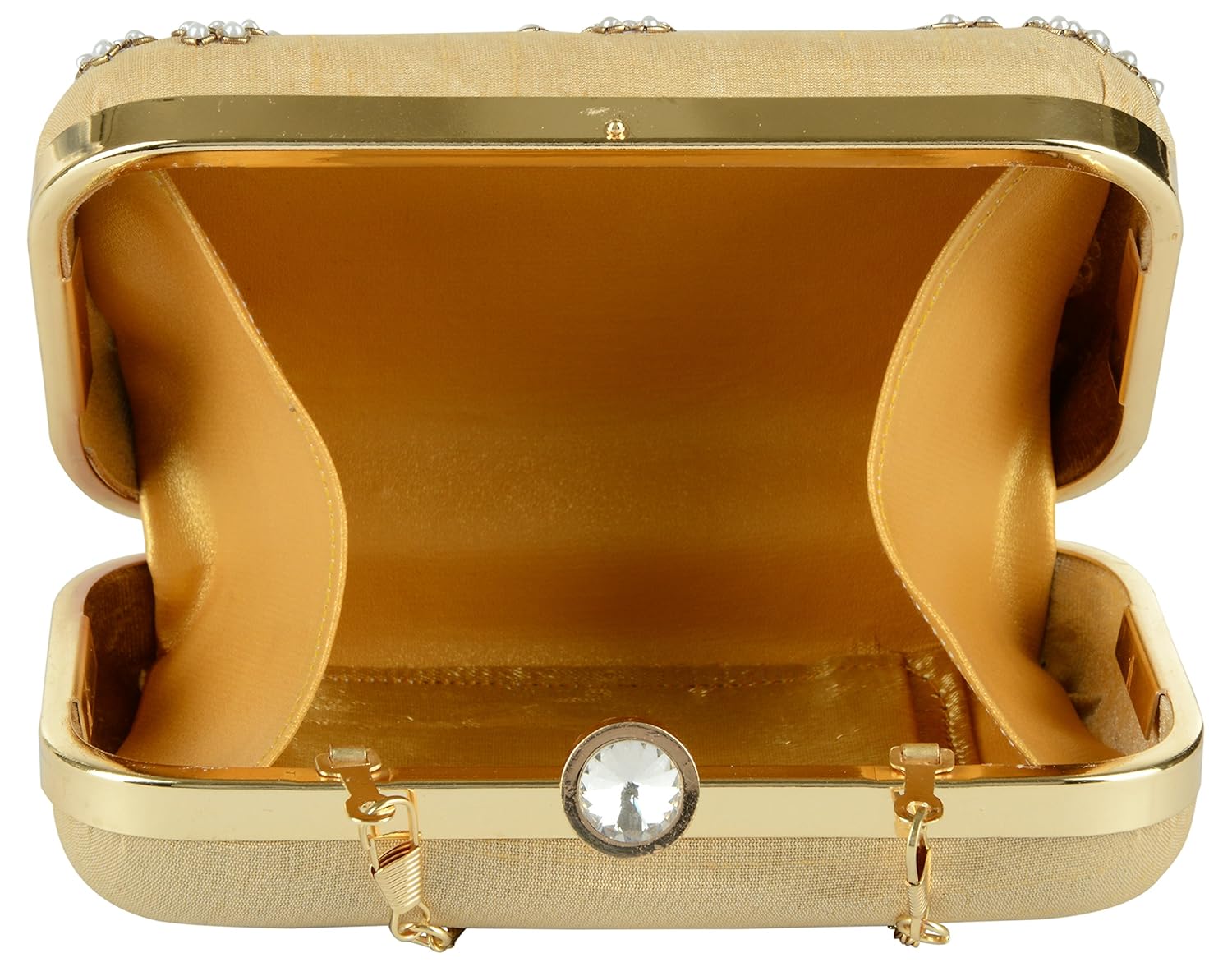 tooba women's pearl tree box clutch