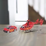 Teamsterz 7535-73614 Helicopter & Car Toy Set - Multicolour view 2