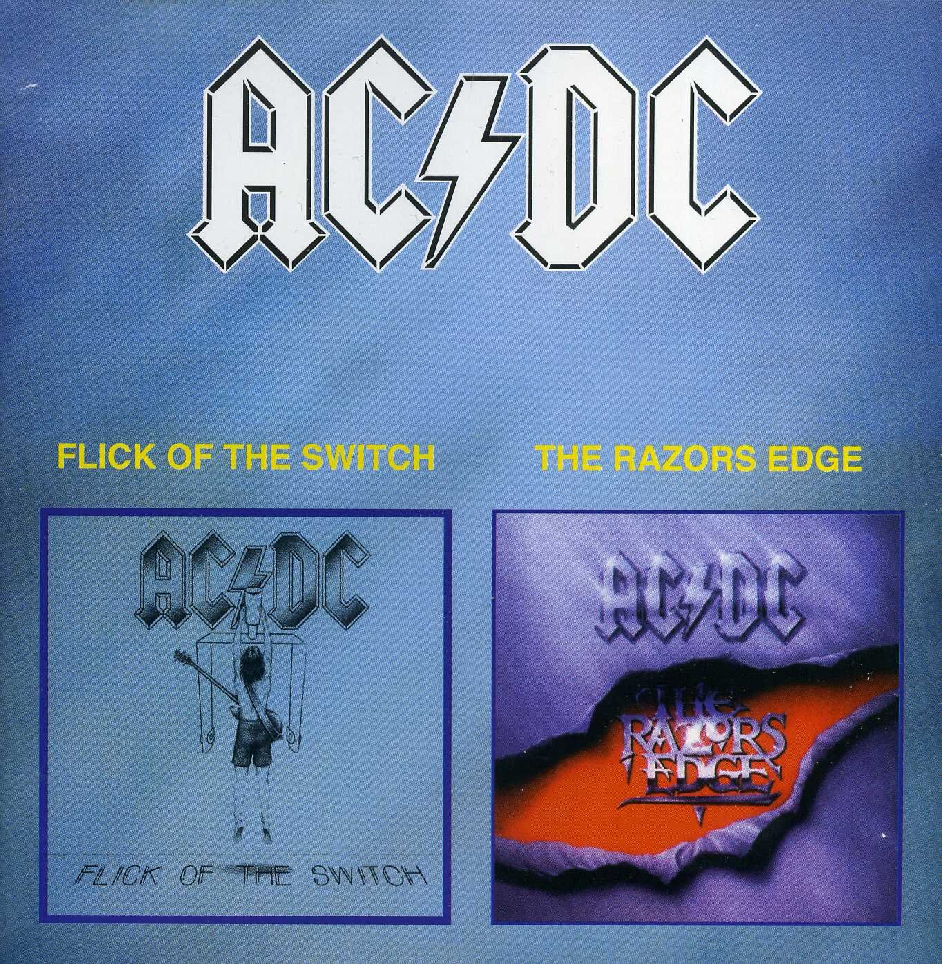 AC/DC : Flick Of The Switch / The Razors Edge : AC/DC: Amazon.fr: Musique