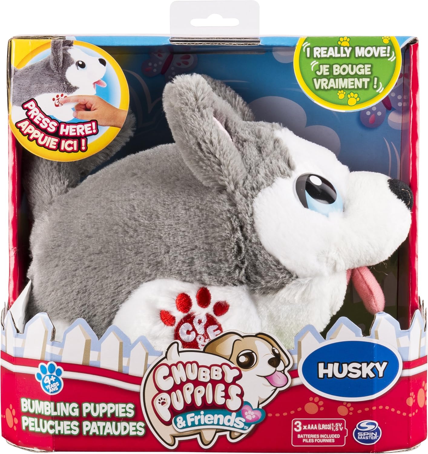 chubby puppies bumbling plush