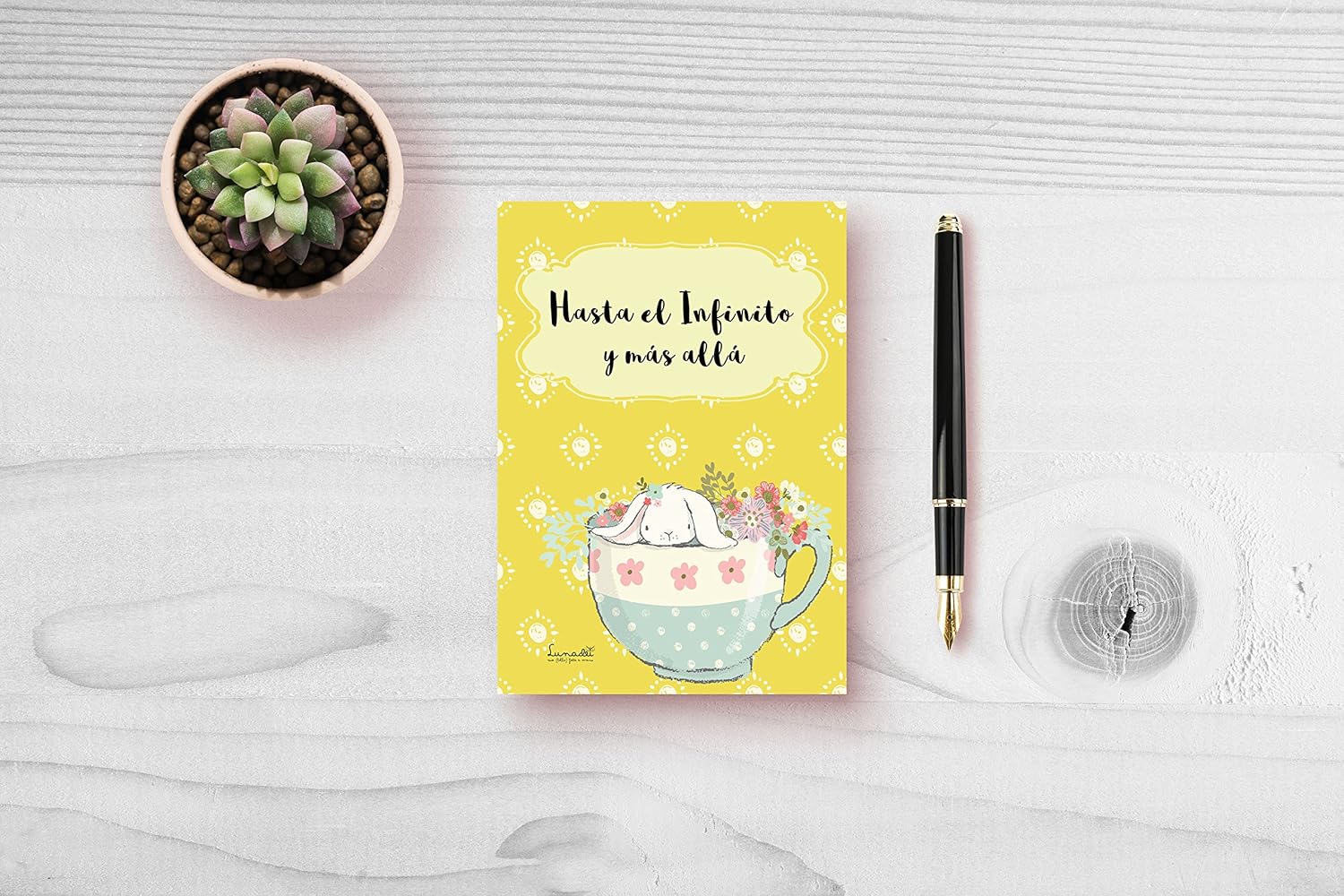 Biglietto D Auguri Con Busta Frase Hasta El Infinito Y Mas Alla Ideale Per Accompagnare I Tuoi Regali Disegno Unico By Lunadei Cartoncino Di Alta Grammatura 350 G M2 Formato A6