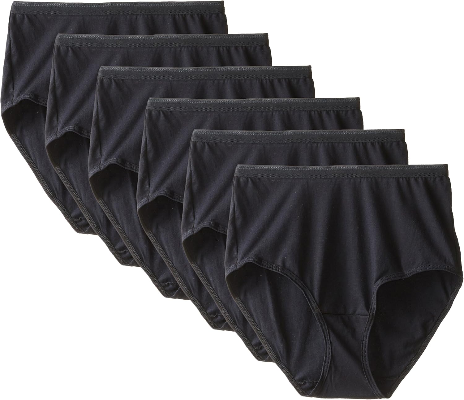 black cotton panties