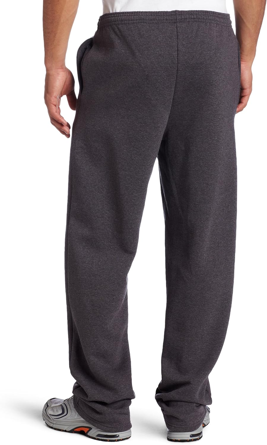 champion men's open bottom eco fleece sweatpant