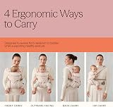 Ergobaby Omni Classic Mesh Baby Carrier 4-Position Olive (7-33 lb) view 5