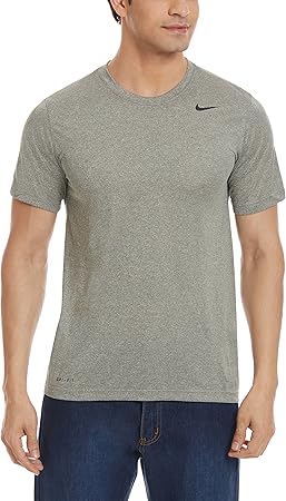Amazon Co Jp ナイキ Nike Dri Fit レジェンド S S Tシャツ 7184 037 タンブルドグレー ヘザー S スポーツ アウトドア