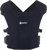 Ergobaby Embrace Baby Carrier for Newborns Pure Black Ergonomic M Position