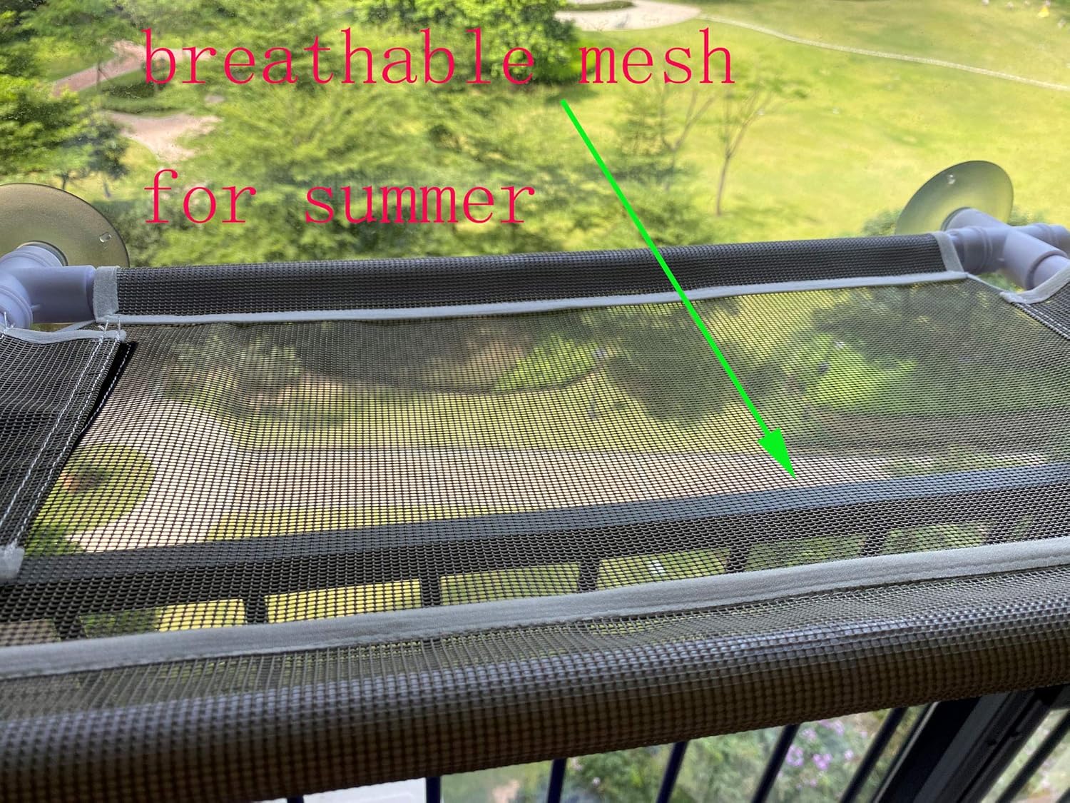 Cat Bed, Hammock Window Seat and Window Perch for Large cat: Kitchen & Dining